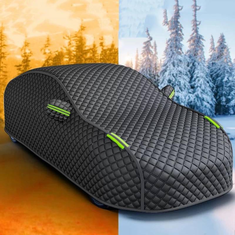 Hagelschutzplane Auto für Mini Cooper Cabriolet 3 Portes,Hagelabdeckung Outdoor Autoabdeckung Winter,Atmungsaktiv,Regen Sonne Staub UV Schutz von FUNEAER
