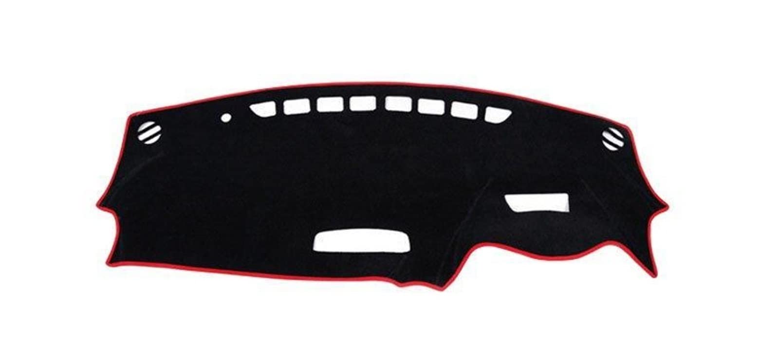 Armaturenbrett Abdeckung Für Mazda Für CX-3 Für CX3 Für CX 3 2015-2020 Auto Dashboard Abdeckung Matte Vermeiden Licht Pads Armaturenbrett-Kissen (Farbe : Red Side, Größe : RHD) von FUNFOB