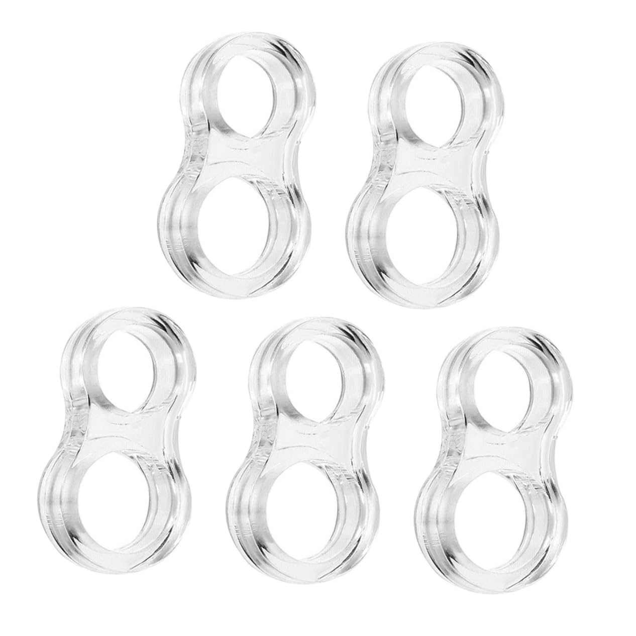 FUNNETOYU 5Stücke Türgriffwächter Transparent Türknopf Pufferringe Stoßdämpfer für Türstopper für Hotels Kinderzimmer und Schützt Stößen und Kratzern FUNNETOYU 5Stücke Türgriffwächter Transparent Türknopf Pufferringe Stoßdämpfer für Türstopper für Hotels Kinderzimmer und Schützt Stößen und Kratzern von FUNNETOYU