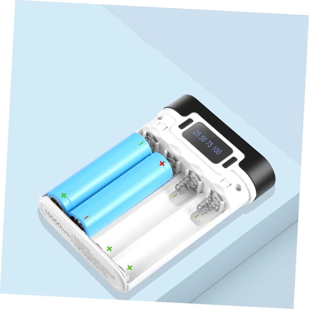 FUNNETOYU DIY Powerbank mit Steckplätzen Ladebox für Wiederaufladbare Batterien USB Ausgänge Kompatibel mit Akkus für Reisen Outdoor Aktivitäten FUNNETOYU DIY Powerbank mit Steckplätzen Ladebox für Wiederaufladbare Batterien USB Ausgänge Kompatibel mit Akkus für Reisen Outdoor Aktivitäten von FUNNETOYU