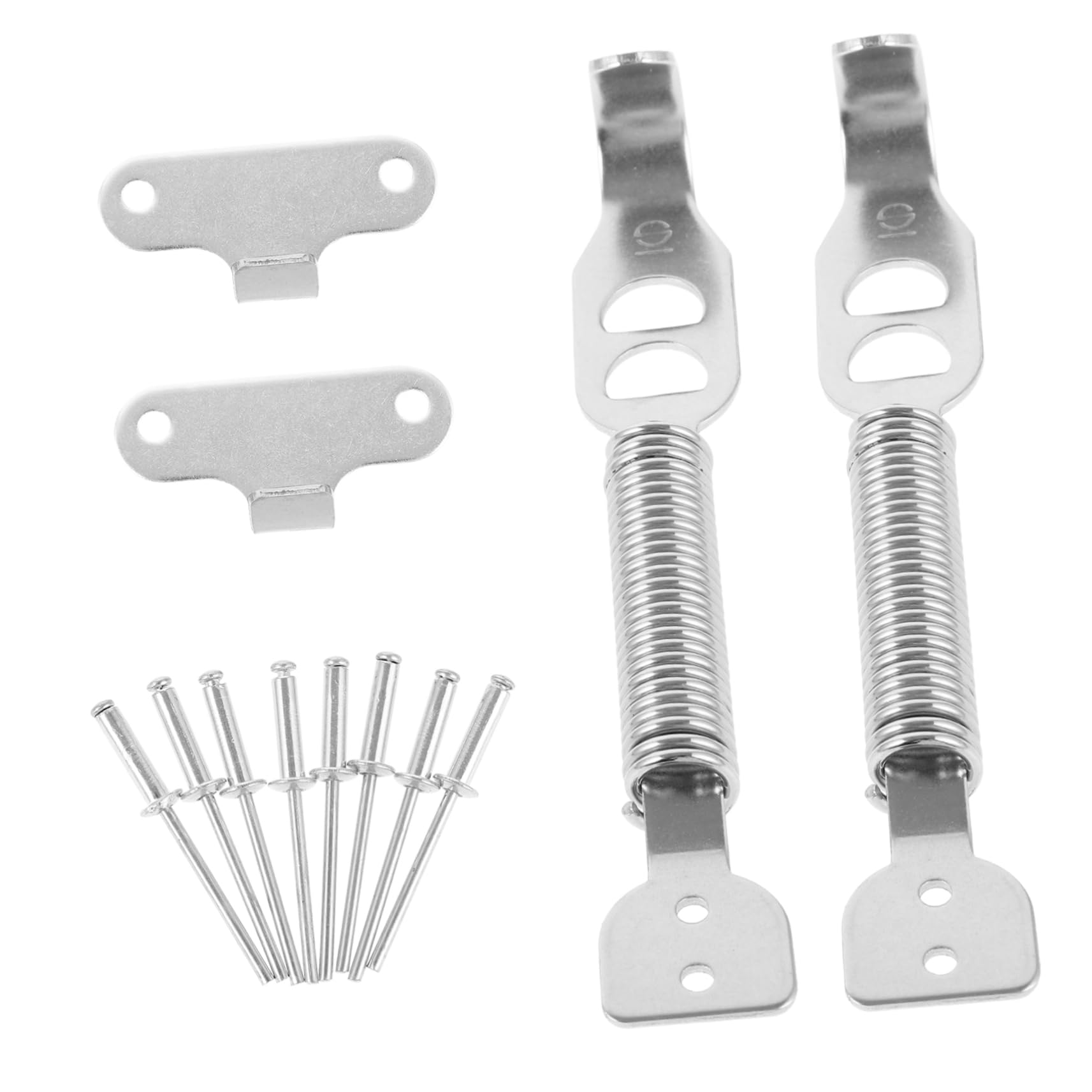 FUNOMOCYA 1 Satz Haubenstift Haubenschloss Racing-exterieurzubehör Auto-exterieur-zubehör Autozubehör Rostfreier Stahl Silver FUNOMOCYA 1 Satz Haubenstift Haubenschloss Racing-exterieurzubehör Auto-exterieur-zubehör Autozubehör Rostfreier Stahl Silver von FUNOMOCYA