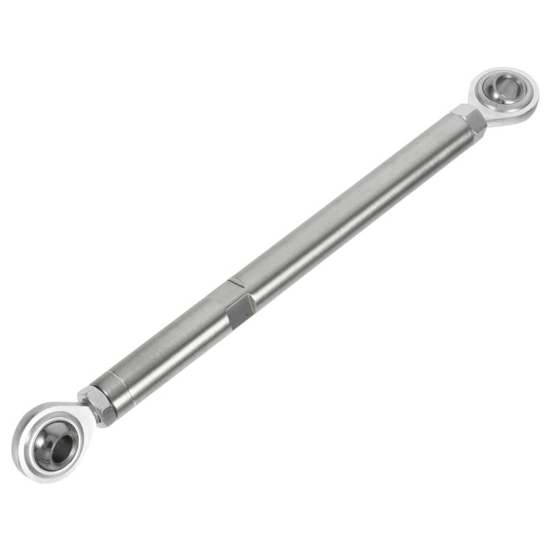 FUNOMOCYA 1 Satz Verteilerklemme Stange Auto Kfz-Zubehör Verstellbare Generatorhalterung Generator Spannungshalter Verteilerhalterungsklemme Lichtmaschinenhalterung Rostfreier Stahl Silver von FUNOMOCYA