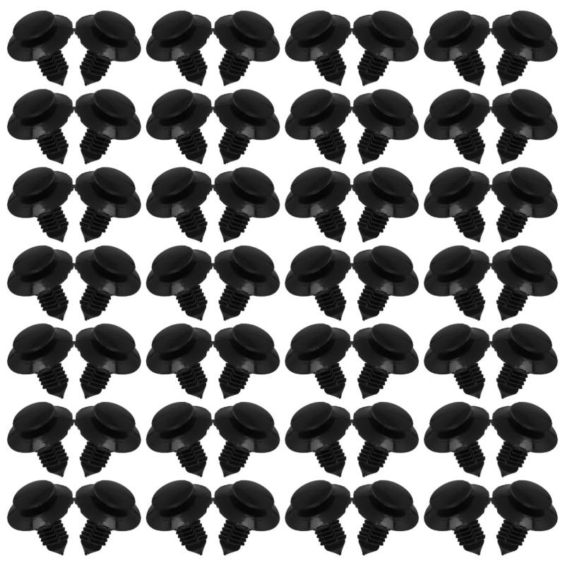 FUNOMOCYA 100Stücke Türverkleidungs Clips für Einfache Installation Befestigungselemente Langlebig und Benutzerfreundlich DIY Projekte und Reparaturen von FUNOMOCYA