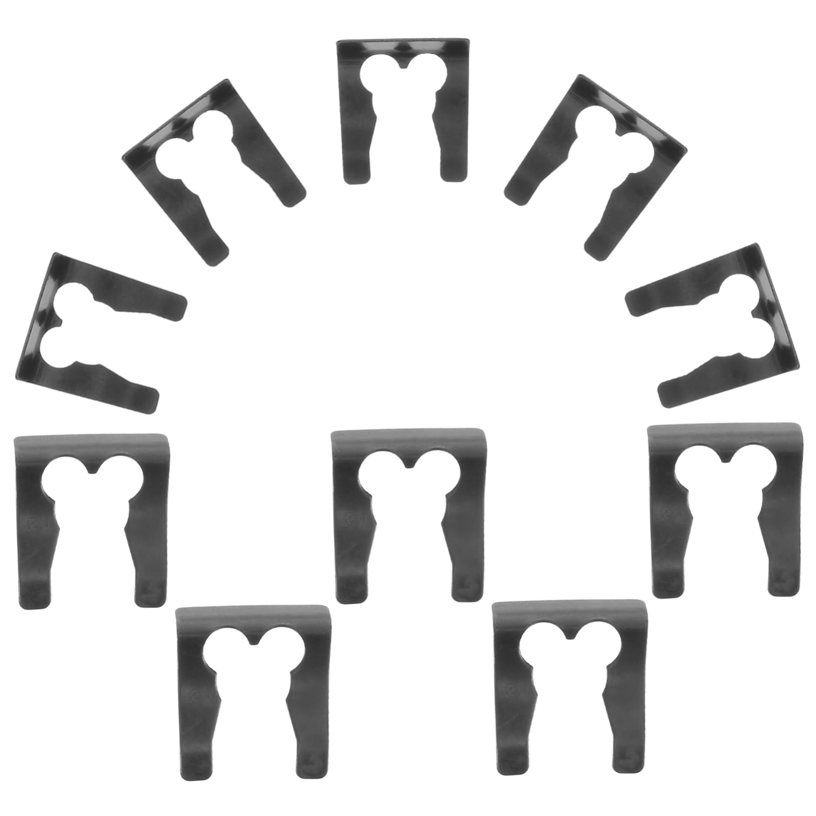 FUNOMOCYA 10Stücke Kfz Bremsleitungsclip Förmige Clips aus Robustem für Sichere Bremskabelverbindungen Installieren für Profis und Heimwerker Zuverlässige FUNOMOCYA 10Stücke Kfz Bremsleitungsclip Förmige Clips aus Robustem für Sichere Bremskabelverbindungen Installieren für Profis und Heimwerker Zuverlässige von FUNOMOCYA