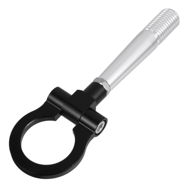 FUNOMOCYA 1Stück Racing Abschlepphaken Ring Eleganter Auto Dekorativer Ring Aus Aluminium Und Faltbares Design Einfache Installation Für Pkw Und SUV von FUNOMOCYA