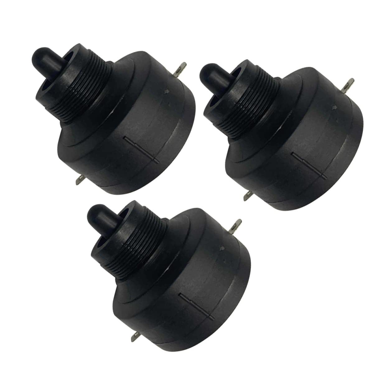 FUNOMOCYA 3 Stücke Piezoelektrischer Kopfadapter für Hörner auto zubehör lautsprecher automatische Hochtöner Mini Hochtöner Horn Autozubehör Auto Hochtöner Plastik Black FUNOMOCYA 3 Stücke Piezoelektrischer Kopfadapter für Hörner auto zubehör lautsprecher automatische Hochtöner Mini Hochtöner Horn Autozubehör Auto Hochtöner Plastik Black von FUNOMOCYA