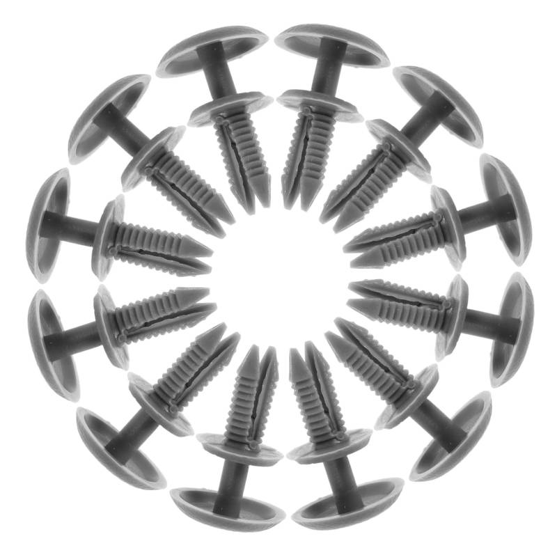 FUNOMOCYA 30Stücke Auto Druckstifte Langlebige Karosserie Clips aus Kunststoff für Türverkleidungen Stoßstangenreparaturen und Innenausstattung Einsetzbar für Verschiedene von FUNOMOCYA
