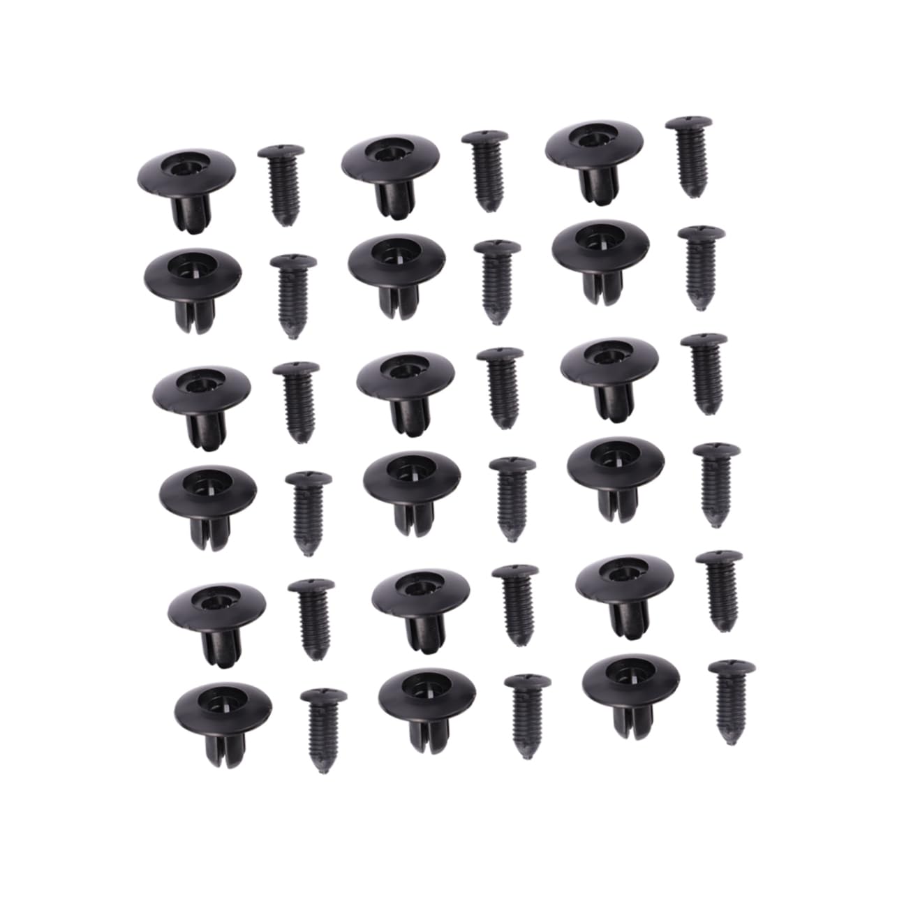 FUNOMOCYA 50Stücke Kunststoff Nieten für Auto Stoßfängerfixierung Universelle Clips für Türverkleidung Motorabdeckung und Spritzschutz Robuste Befestigungselemente für Fahrzeuge FUNOMOCYA 50Stücke Kunststoff Nieten für Auto Stoßfängerfixierung Universelle Clips für Türverkleidung Motorabdeckung und Spritzschutz Robuste Befestigungselemente für Fahrzeuge von FUNOMOCYA