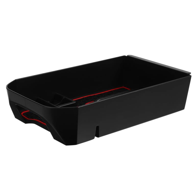 FUNOMOCYA Auto Aufbewahrungsbox Organisatoren Klein Tablett Fächer Armaturenbrett-Organizer-Fach Armaturenbrett-ablagefach Fürs Auto Ablagefach Für Das Armaturenbrett Pp Rot von FUNOMOCYA