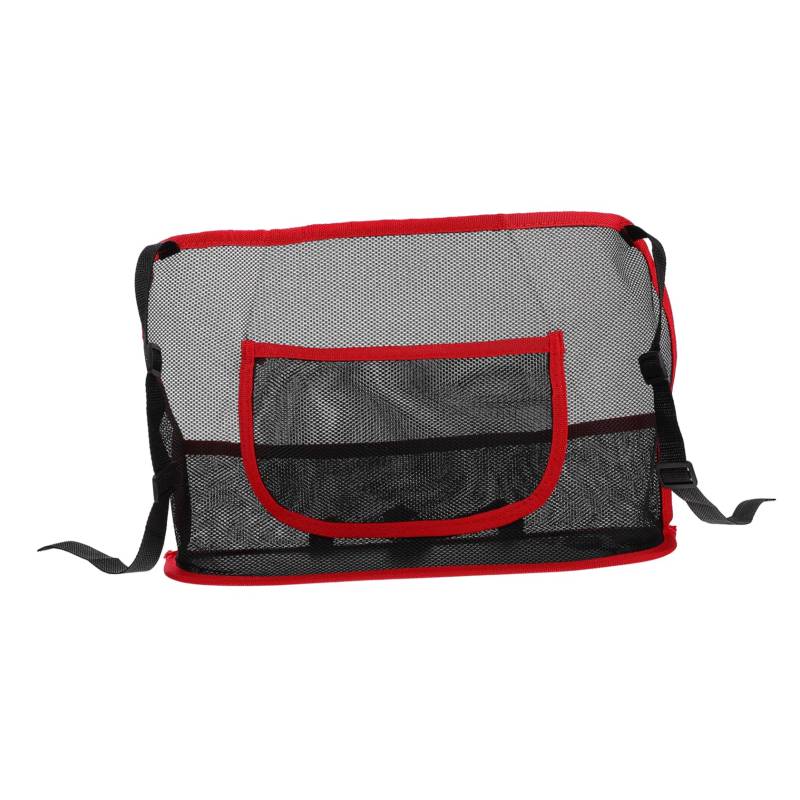 FUNOMOCYA Auto Aufbewahrungstasche Halter Organizer Haustierabdeckungen Netz Großes Netz Autotelefone Brillen Schlüssel Karten Netztasche Autonetz Handtasche Geldbörse Netz von FUNOMOCYA