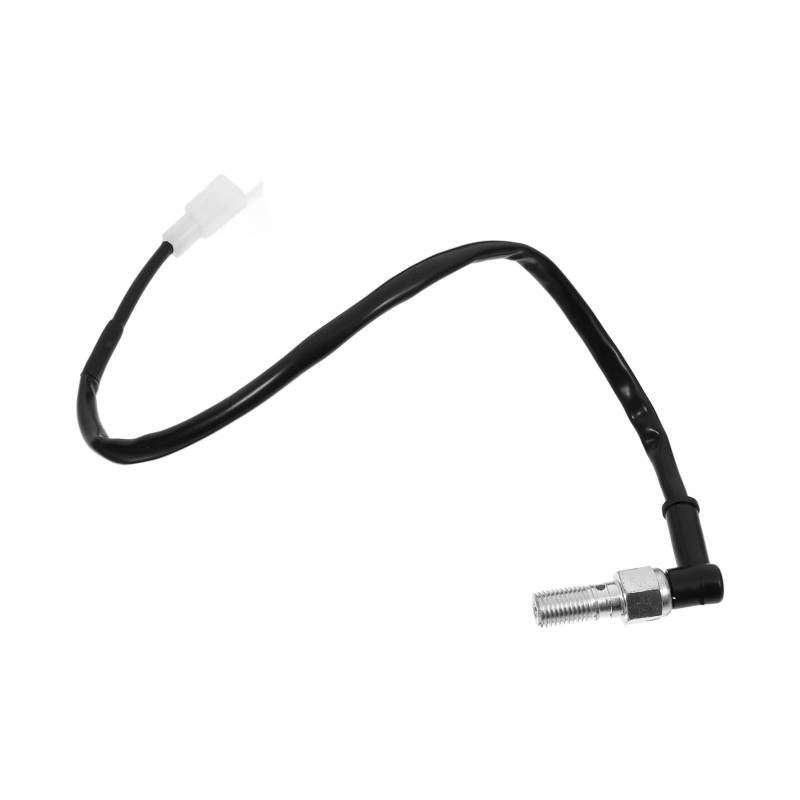 FUNOMOCYA Bremsdruckleitungsschalter Motorrad Bremslichtschalter Bremslichtschalter Für Motorrad Schlüssel Bremsleitung Motorradversorgung Bremse Aluminiumlegierung Black von FUNOMOCYA