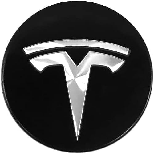 4 Stück für Tesla Model 3/X/S/Y,64mm 60mm Auto Nabendeckel Radkappen Radnabenkappen Radnabenabdeckung Nabenkappen Felgendeckel Radnabendeck,64 von FURLOU
