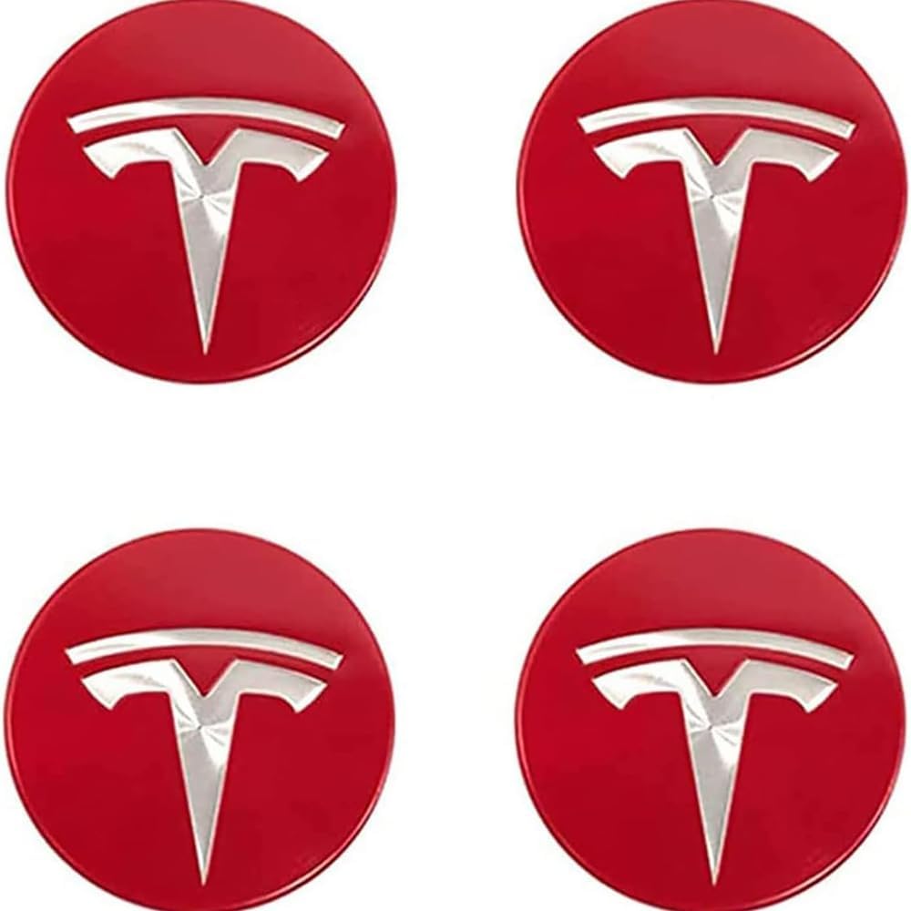 Auto Nabenkappen für Tesla Model 3 X S 65mm D,Reifen Felgen Zubehör Radnaben Nabenkappen Nabendeckel Radnabenabdeckung Felgenkappen Radkappe Logo,A Auto Nabenkappen für Tesla Model 3 X S 65mm D,Reifen Felgen Zubehör Radnaben Nabenkappen Nabendeckel Radnabenabdeckung Felgenkappen Radkappe Logo,A von FURLOU