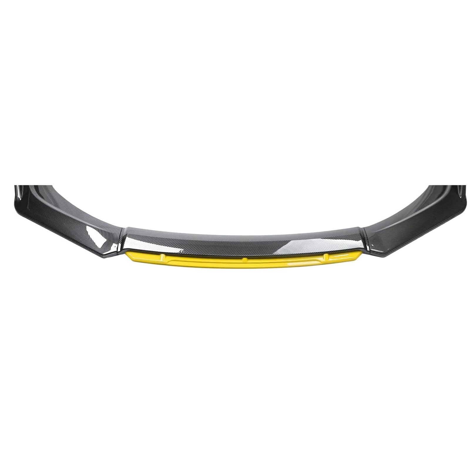 FURLOU Auto Frontspoiler Lippe für Skoda Yeti Superb Octavia Fabia Karoq Kamiq Kodiaq, Frontstoßstange Lippe Splitter Spoiler Diffusor, Kinn Splitter Body Kit, Auto Zubehör,Carbon Look Yellow FURLOU Auto Frontspoiler Lippe für Skoda Yeti Superb Octavia Fabia Karoq Kamiq Kodiaq, Frontstoßstange Lippe Splitter Spoiler Diffusor, Kinn Splitter Body Kit, Auto Zubehör,Carbon Look Yellow von FURLOU
