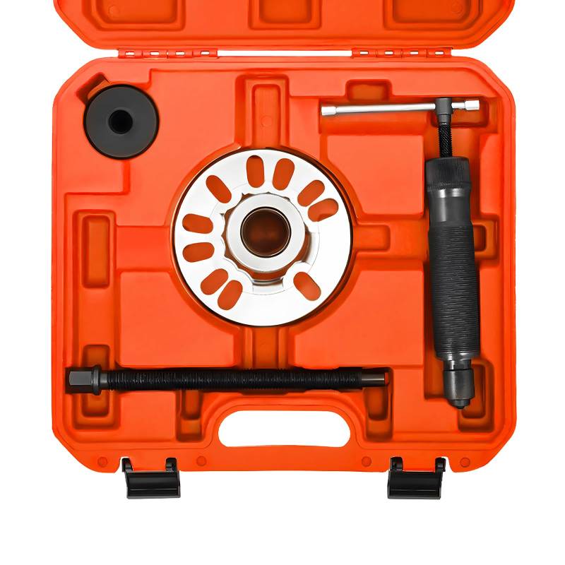10T Hydraulischer Radlager, Radnabenabzieher, Ausdrücker Satz für Antriebswellen KFZ, Radnaben Abziehen für 4- oder 5-Loch-Radnaben mit Einem Lochkreis von 96 – 125 mm, Manuelle Hydraulikpumpe, Rot von FUROMG