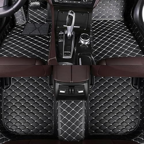 Auto Fußmatten für OPEL Vectra C 2002 2003 2004 2005 2006 2007 2008, Wasserdicht rutschfest PU Leder Volle Abdeckung Schutz Bodenbelag Innenraum Zubehör,A/BlackBeige Auto Fußmatten für OPEL Vectra C 2002 2003 2004 2005 2006 2007 2008, Wasserdicht rutschfest PU Leder Volle Abdeckung Schutz Bodenbelag Innenraum Zubehör,A/BlackBeige von FUSKL