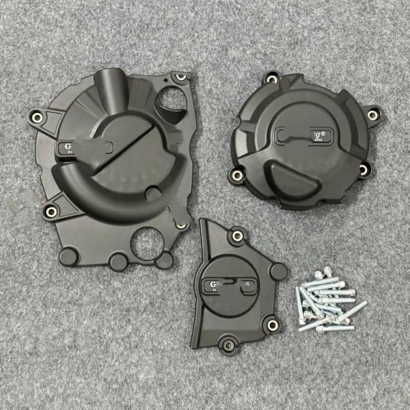 Motorabdeckung Motorrad Für ZX25R ZX4R ZX4RR ZX400R ZX400RR Motorrad Lichtmaschine Kupplung Schutz Abdeckung Zubehör von FUYRHP