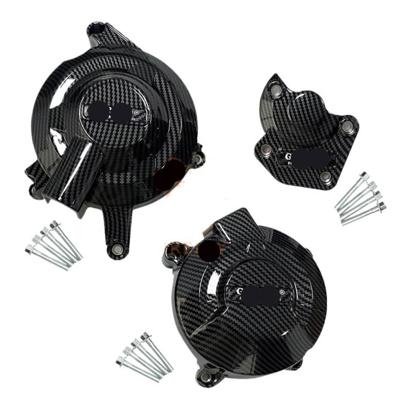 Motorabdeckung Motorrad Motorrad Motor Lichtmaschine Kupplung Schutz Abdeckung Zubehör Für Für Straße Für Triple 675 R 2011-2016 von FUYRHP