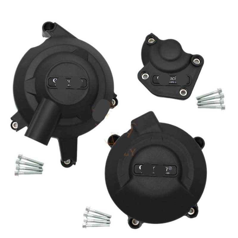 Motorabdeckung Motorrad Motorrad Motor Lichtmaschine Kupplung Schutz Abdeckung Zubehör Für Für Straße Für Triple 675 R 2011-2016 von FUYRHP
