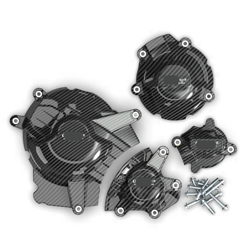Motorabdeckung Motorrad Motorrad Motor Lichtmaschine Kupplung Schutz Abdeckung Zubehör Für GSXR1000 GSXR1000R 2017-2023 von FUYRHP