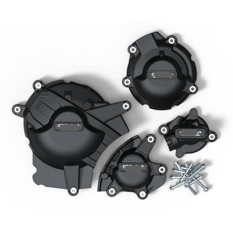 Motorabdeckung Motorrad Motorrad Motor Lichtmaschine Kupplung Schutz Abdeckung Zubehör Für GSXR1000 GSXR1000R 2017-2023 von FUYRHP