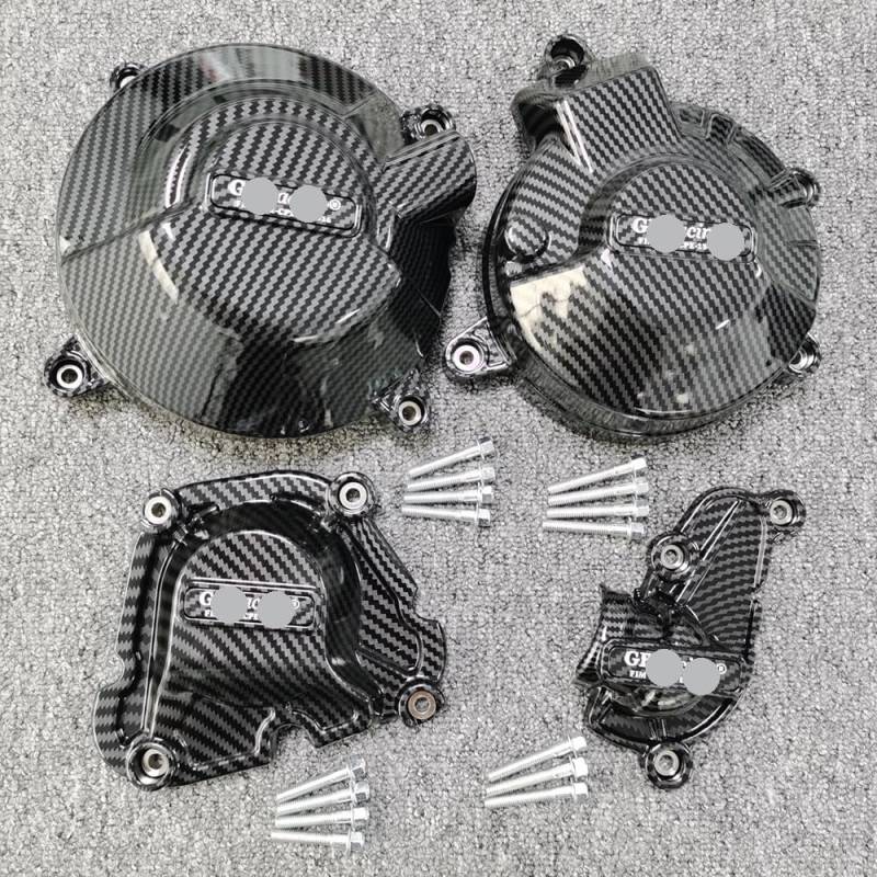 Motorabdeckung Motorrad Motorrad-Motorabdeckungsschutz Für FZ-09 SP 2021–2023 von FUYRHP