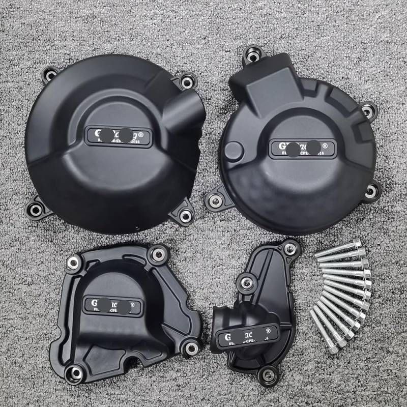 Motorabdeckung Motorrad Motorrad-Motorabdeckungsschutz Für FZ-09 SP 2021–2023 von FUYRHP