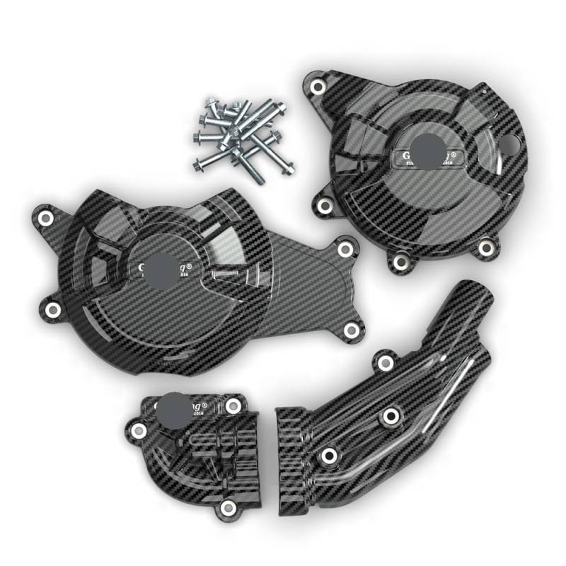 Motorabdeckung Motorrad Motorrad-Motorabdeckungsschutz Für MT-07 Für Tracer 2014–2022 von FUYRHP