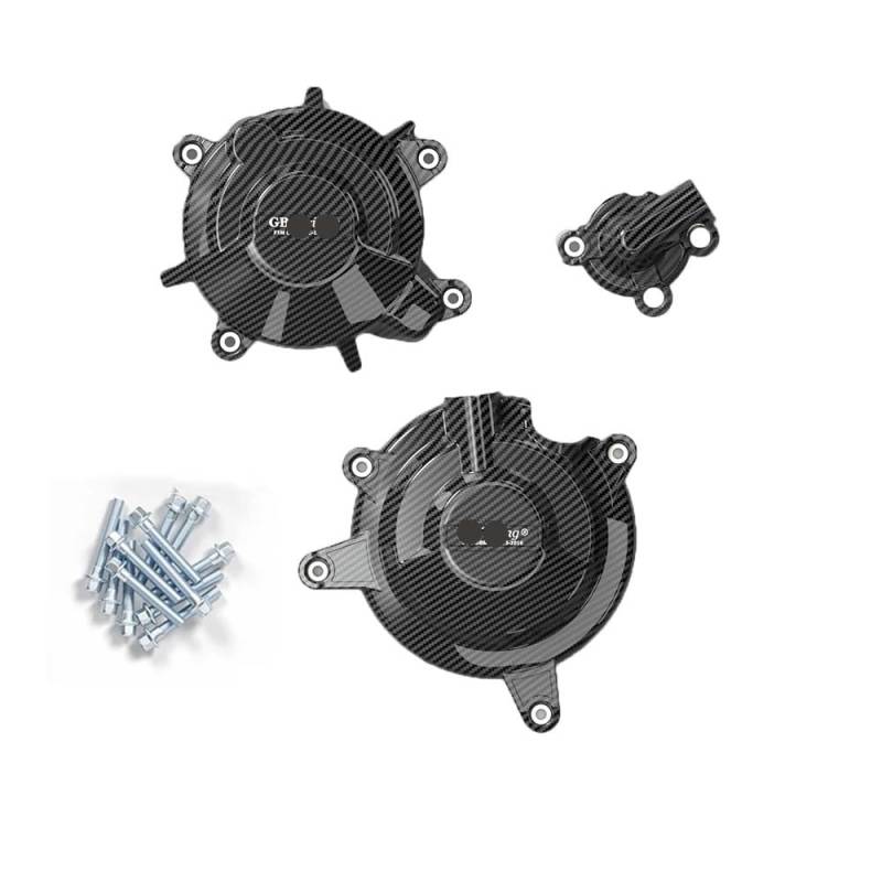 Motorabdeckung Motorrad Motorrad-Motorschutz-Abdeckungsset Für Z400 2019–2023 von FUYRHP