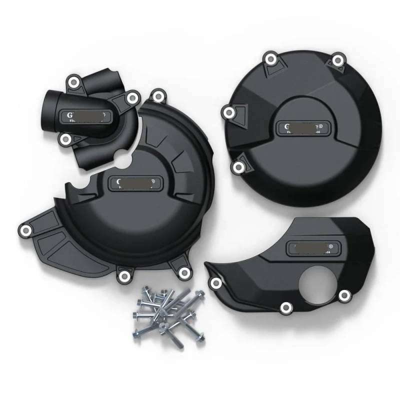Motorabdeckung Motorrad Motorradschutz Motorschutzabdeckung Für Für Monster 1200 1200S 2017-2021 von FUYRHP