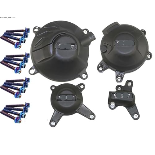 Motorabdeckung Motorrad Motorräder Motor Abdeckung Schutz Fall Für MT-09 FZ-09 Für Tracer Für Scrambler 2014-2020 von FUYRHP