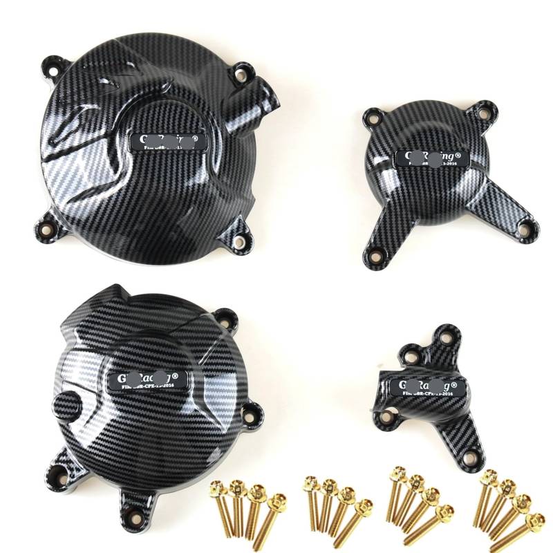 Motorabdeckung Motorrad Motorräder Motor Abdeckung Schutz Fall Für MT-09 FZ-09 Für Tracer Für Scrambler 2014-2020 von FUYRHP
