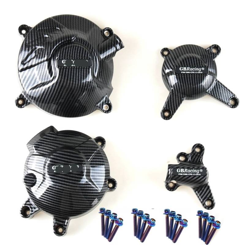 Motorabdeckung Motorrad Motorräder Motor Abdeckung Schutz Fall Für MT-09 FZ-09 Für Tracer Für Scrambler 2014-2020 von FUYRHP
