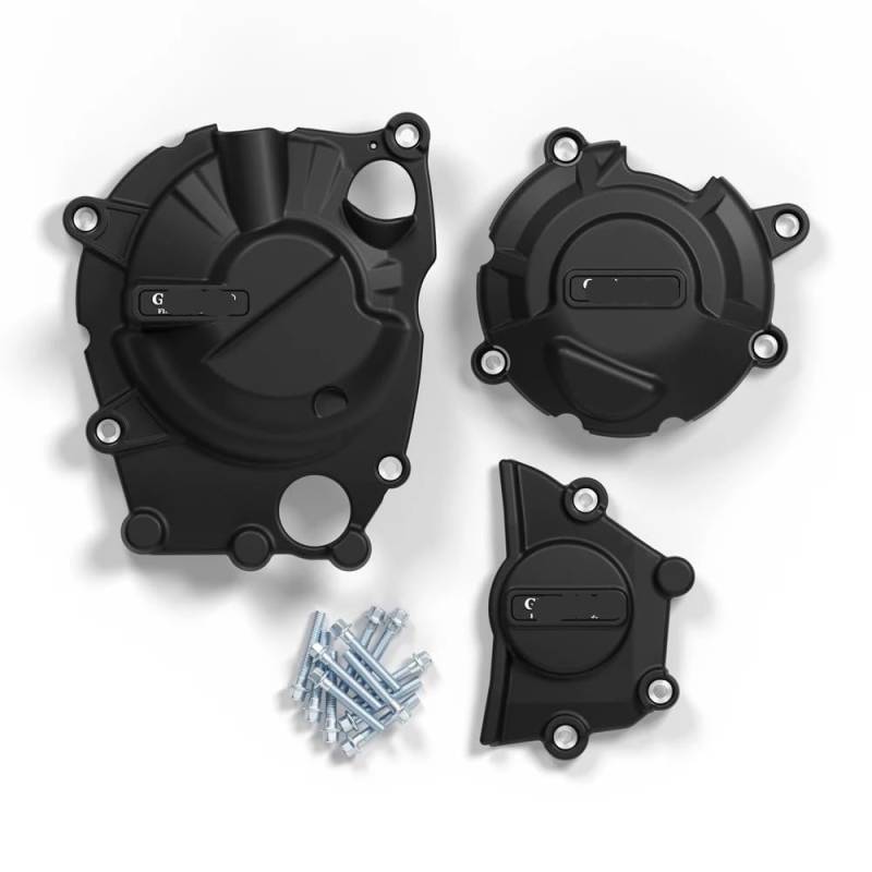 Motorabdeckung Motorrad Motorschutzhülle Motorradkoffer-Set Für Für NI&nja ZX-25R 2020–2024 von FUYRHP