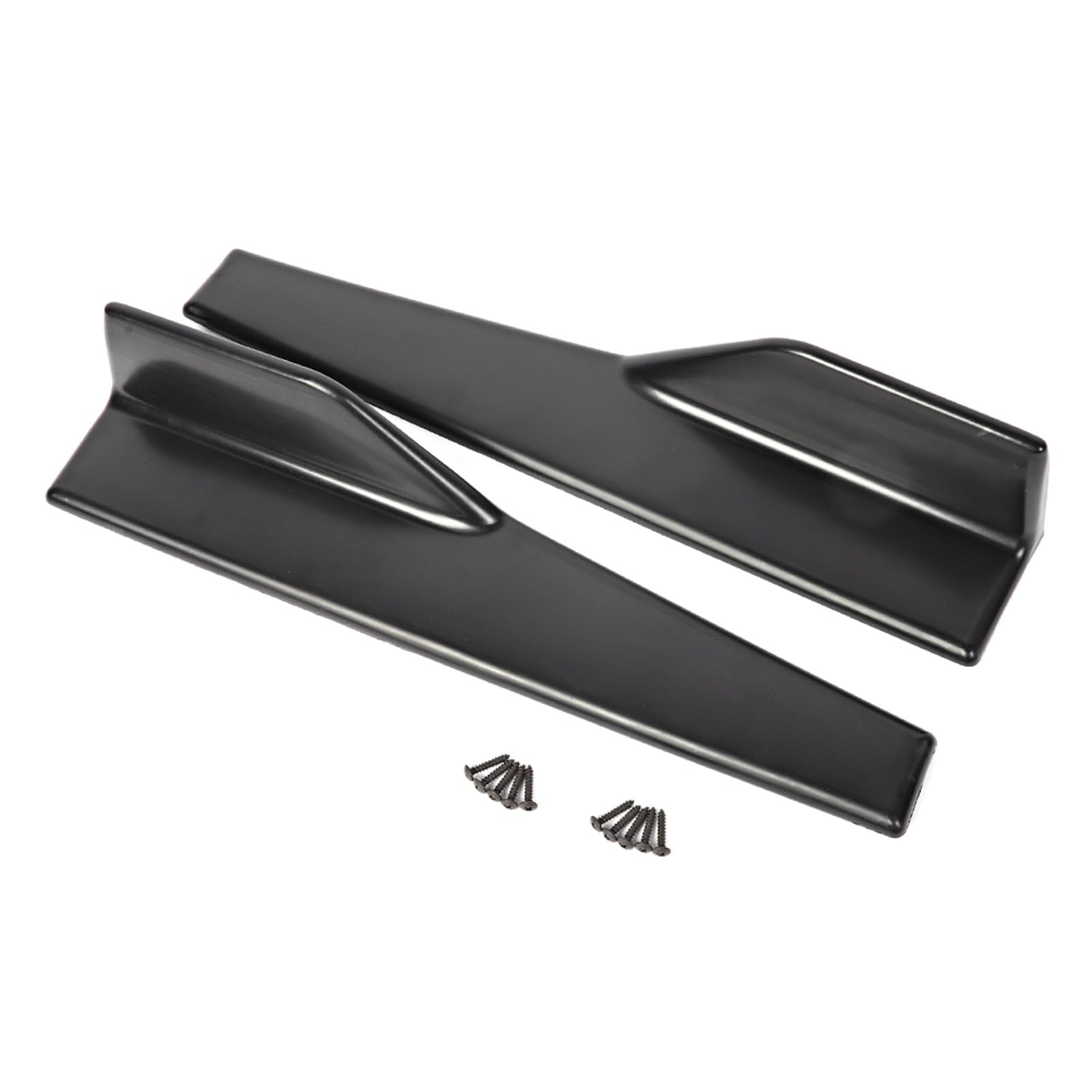2pcs Universal Car Side Rock Rocker Rocker Splits, Scratch Proof Winglet Diffusor 450 mm/17,7in, bestehend aus ABS für Haltbarkeit und 2pcs Universal Car Side Rock Rocker Rocker Splits, Scratch Proof Winglet Diffusor 450 mm/17,7in, bestehend aus ABS für Haltbarkeit und von FUZHUI