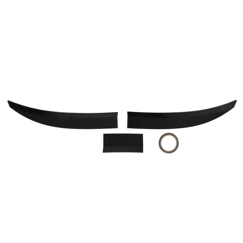 3 PCs Gloss Black universeller Heckspoiler -Spoilerlippe, Heckklappenspoilerflügel für Limousinen, Installation, hervorragendes Abbauchmaterial von ausgezeichnetem Qualität von FUZHUI