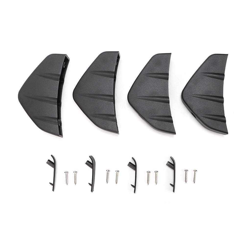 4PCS Universal Car Heck Stoßfänger Lippenspoiler, Flosse, schwarzes ABS -Material, ausgezeichnete Qualität und dauerhaft Installation, Verbesserung des Fahrzeugaussehens 4PCS Universal Car Heck Stoßfänger Lippenspoiler, Flosse, schwarzes ABS -Material, ausgezeichnete Qualität und dauerhaft Installation, Verbesserung des Fahrzeugaussehens von FUZHUI