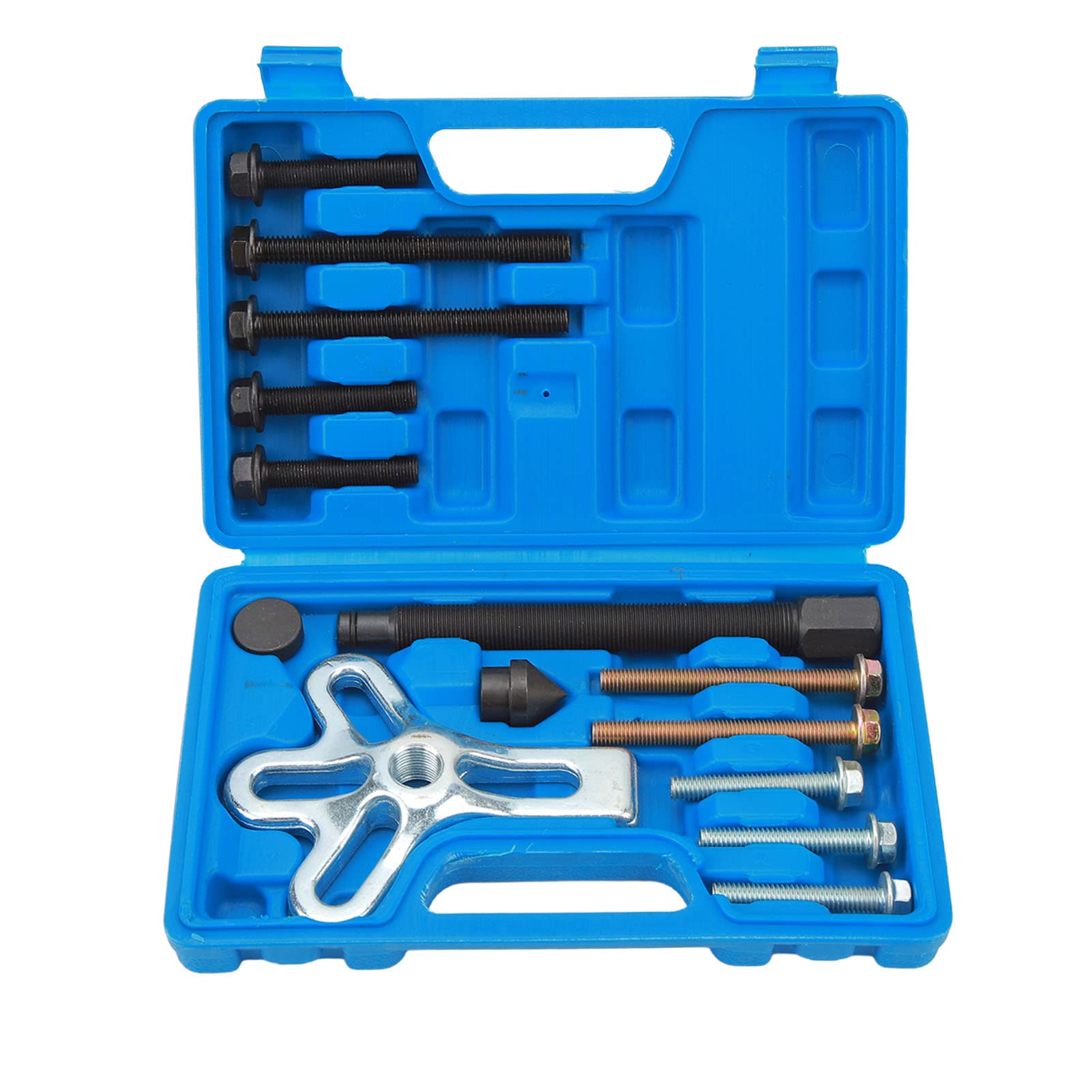 FUZHUI 14pcs Harmonic Balancer Puller Kit, Festigkeit Kohlenstoffstahlmaterial, praktisches Werkzeug zum Entfernen von Lenkrad, beinhaltet eine Bequeme Speicherbox, die FUZHUI 14pcs Harmonic Balancer Puller Kit, Festigkeit Kohlenstoffstahlmaterial, praktisches Werkzeug zum Entfernen von Lenkrad, beinhaltet eine Bequeme Speicherbox, die von FUZHUI