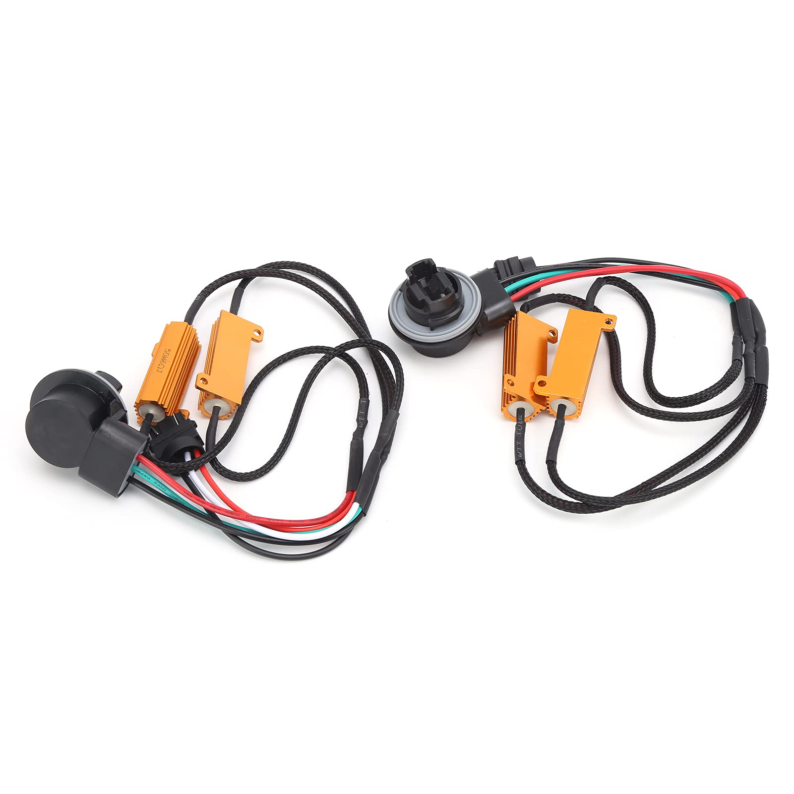 FUZHUI 2pcs 50W 3157b LED -Lastwiderstand, Fehlerstorn für Autolichter, Lösen von Blitzproblemen, kompatibel mit dem Auto -Scheinwerfer -Foglight DRL, Installation, keine FUZHUI 2pcs 50W 3157b LED -Lastwiderstand, Fehlerstorn für Autolichter, Lösen von Blitzproblemen, kompatibel mit dem Auto -Scheinwerfer -Foglight DRL, Installation, keine von FUZHUI