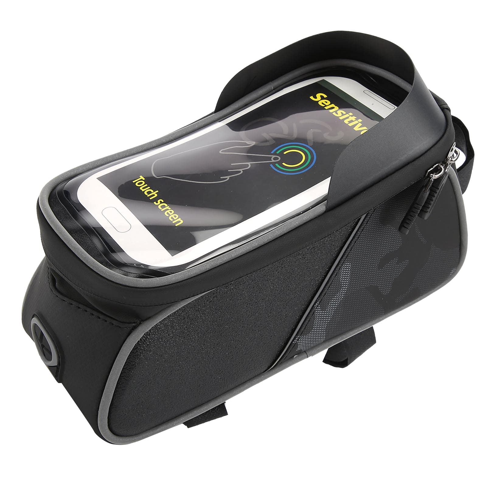 FUZHUI Frontrahmen mit TPU -empfindlicher Touchscreen, große Kapazität für Radsportwerkzeuge, Telefon -Mount -Top -Rohr für PU- und Eva -Material, passt FUZHUI Frontrahmen mit TPU -empfindlicher Touchscreen, große Kapazität für Radsportwerkzeuge, Telefon -Mount -Top -Rohr für PU- und Eva -Material, passt von FUZHUI