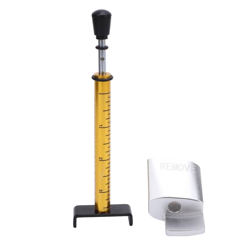 FUZHUI Metallgürtelspannung, Universal -Tester für 10 lb Gürtelantrieb, Messung mit abgestufter Skala, Lebensdauer der Gürtel, breite Anwendung für die Räderwartung (Mit dem Defallieren des Gürtels) von FUZHUI