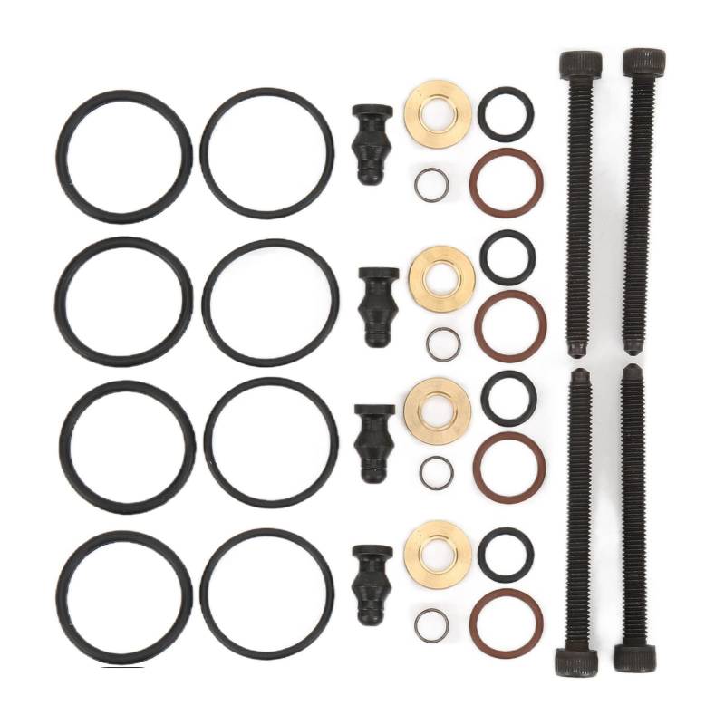 Kraftstoffeinsprichtdichtungsdichtungen Waschkit mit 4 1417010997 für L4 1.9L 2004 2006 Motoren, Installation, dauerhaft Eisenmaterial, ersetzt OE -Zahlen von FUZHUI