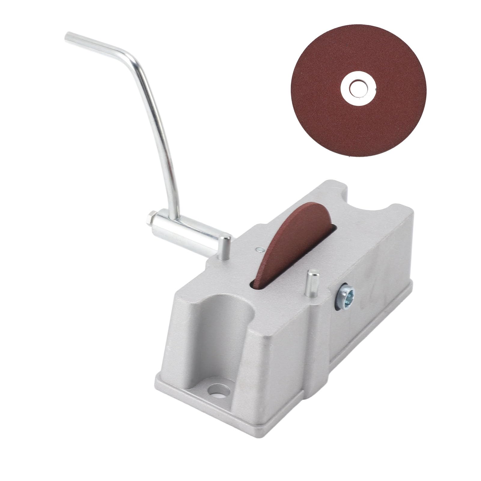Manual Piston Filer Grinder with 120 Grit Grinding Wheel, Versatile Use for Different Sizes and Materials, Manual Crank, Durably Aluminum and Stainless Steel Construction Manual Piston Filer Grinder with 120 Grit Grinding Wheel, Versatile Use for Different Sizes and Materials, Manual Crank, Durably Aluminum and Stainless Steel Construction von FUZHUI