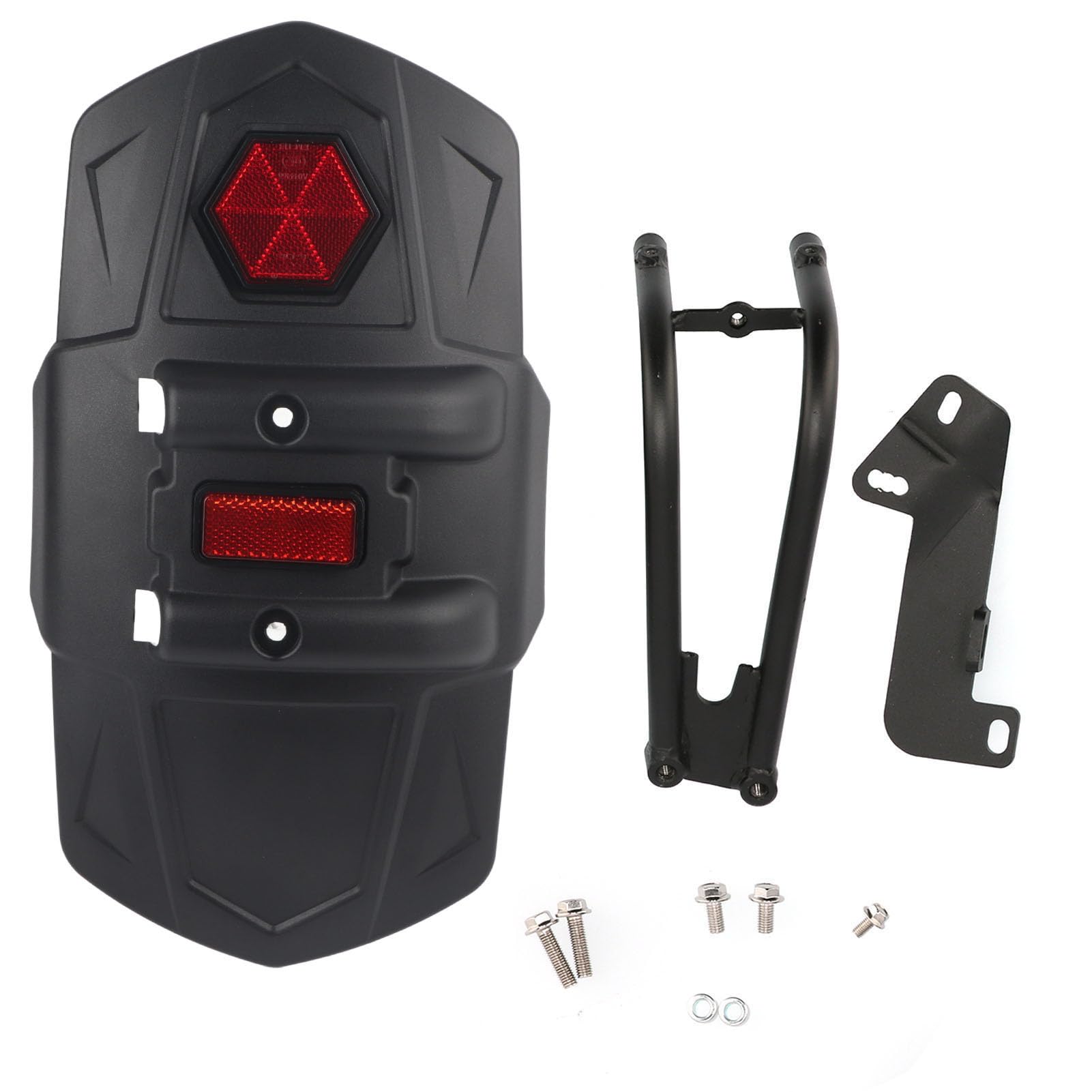Motorcycle Rear Mudguard Scratch PP and Metal, Stylish, Installation, Protected from and Debris, Enhances Motorcycle Rear Mudguard Scratch PP and Metal, Stylish, Installation, Protected from and Debris, Enhances von FUZHUI