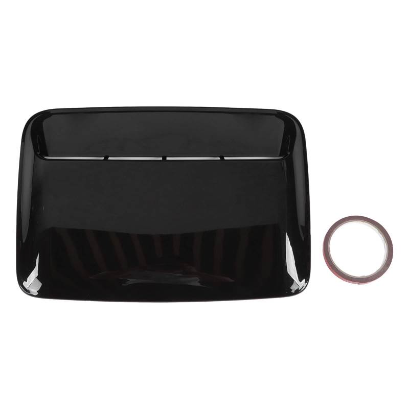 Universal Hood Scoop -Abdeckung für Automobilmodifikation, hervorragendes Material -Material, Installation, Verbesserung der Sportlichkeit und Erscheinung Ihres Autos, Staubes und (Glossy Black) von FUZHUI