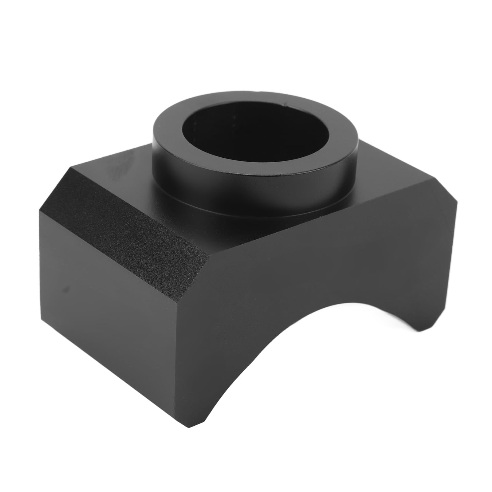 Wagenheber-Achsadapter, Hubsattel, tragbarer hydraulischer Wagenheber-Adapter aus Billet-Aluminium für Flaschenwagenheber, Wagenheber sichert Fahrzeuge von der Achse (Black) von FUZHUI