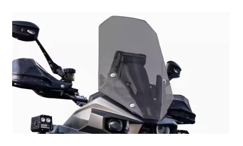 Motorrad Frontscheibe KY800X Zubehör Motorrad Erhöhte Windschutzscheibe Für Colove Kove 800X Rally KY 800X 800 X Windschutzscheibe Acryl Windschutzscheibe von FVCMNJDGE