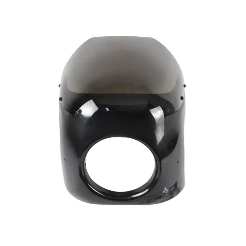 Motorrad Frontscheibe Motorrad 7 Zoll & 7'' Front Scheinwerfer Verkleidung Windschutzscheibe Windschutz Universal Für Cafe Racer Motorrad Kopf Licht Bildschirm von FVCMNJDGE