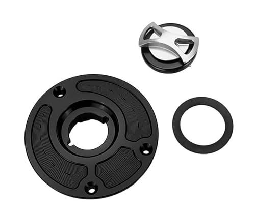 Motorrad Kraftstofftankdeckel Für Ka&wasa&ki ZX-6 ZX-6E ZX-6R ZX-7 ZX-7RR ZX-9 ZX-9R ZX-11C ZX-11D Motorrad Quick Release Tankdeckel Keyless Tankdeckel Abdeckung von FVCMNJDGE