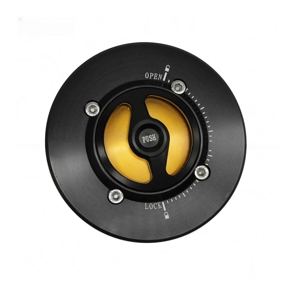Motorrad Kraftstofftankdeckel Kraftstofftankdeckel Für Aprilia RSV4 1000 RR RSV4R Tuono V4R APAC V4 1100 V4RR Factory Motorrad Gasabdeckung Keyless Quick Release von FVCMNJDGE